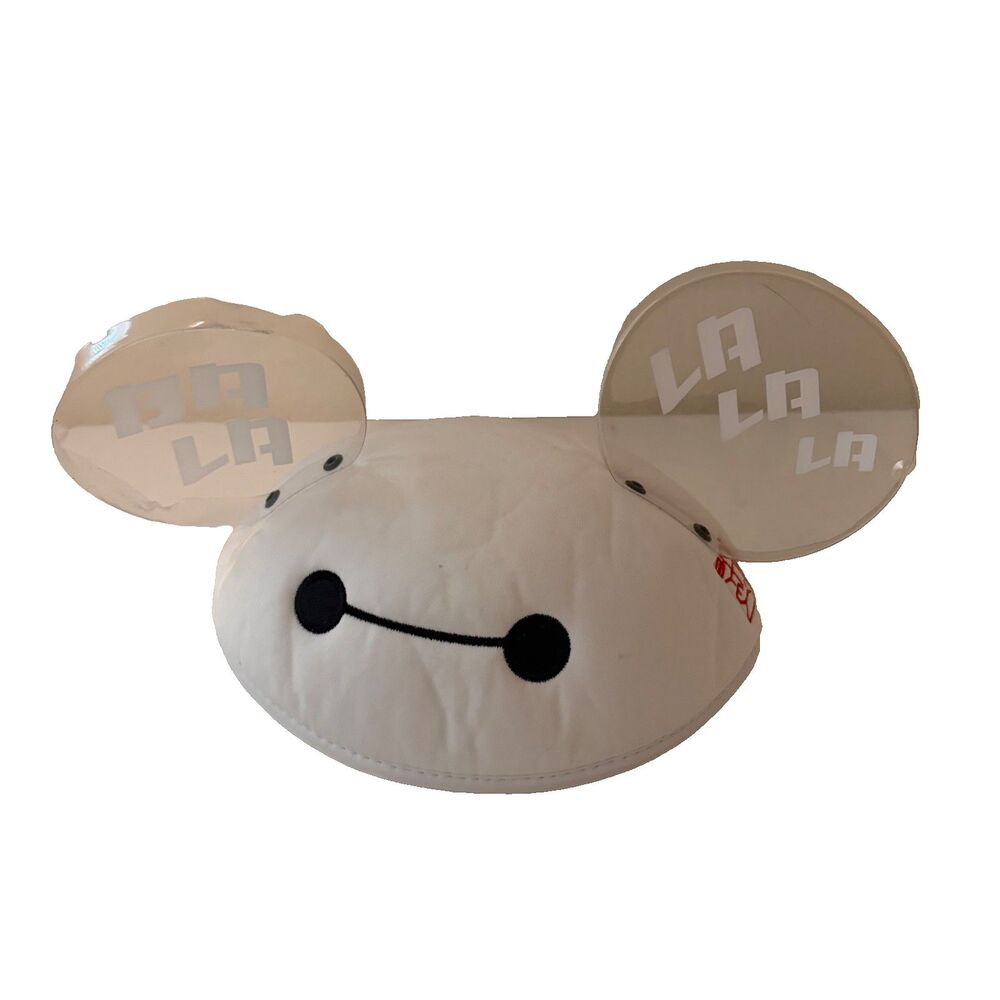 Disney Parks Baymax Hat Ears Youth One Size White Big Hero 6